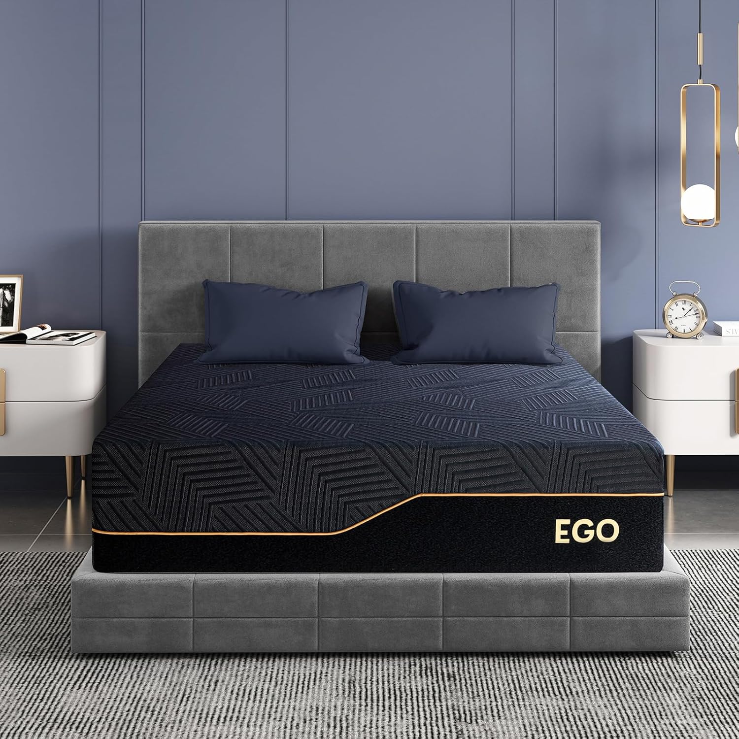 EGOHOME 14-Inch King Memory Foam Mattress