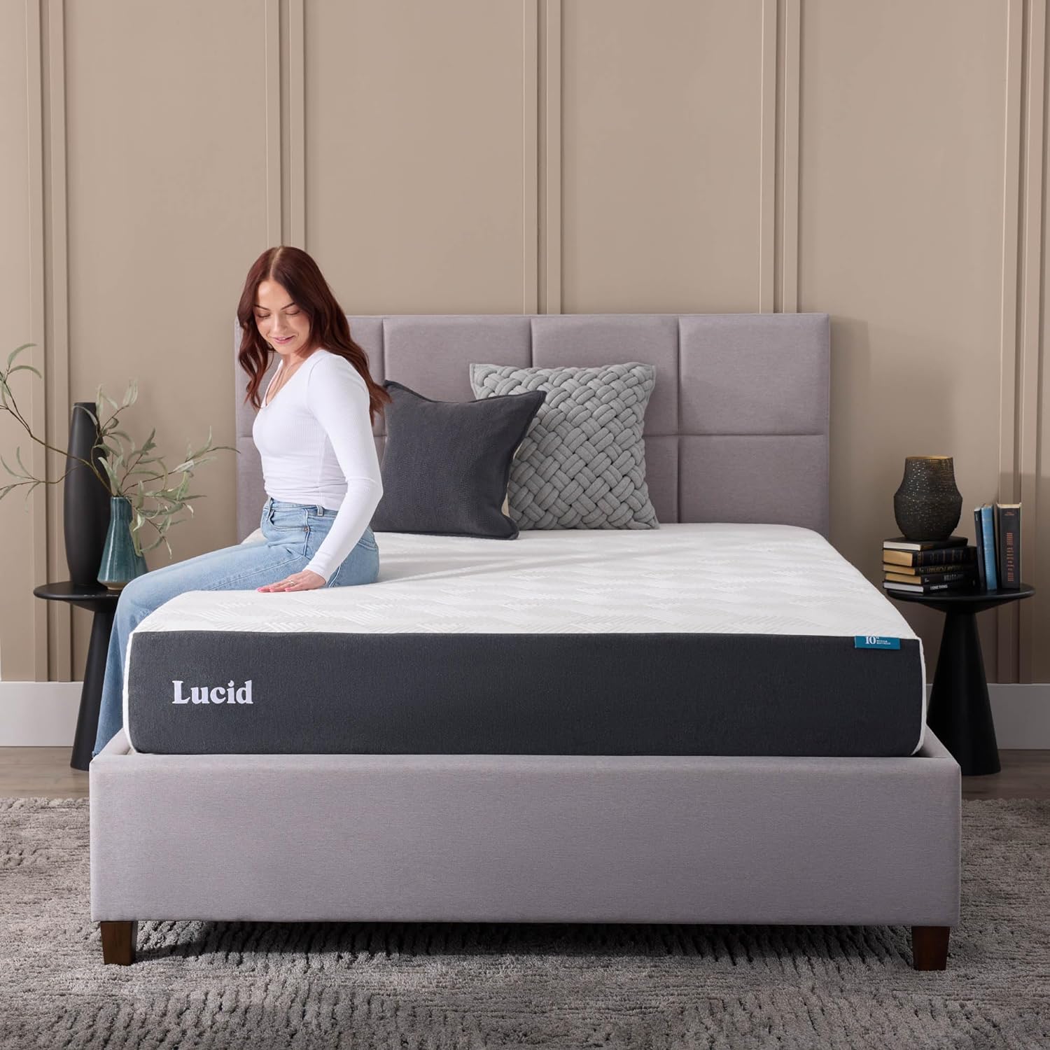 Lucid 10-Inch Gel Memory Foam Mattress