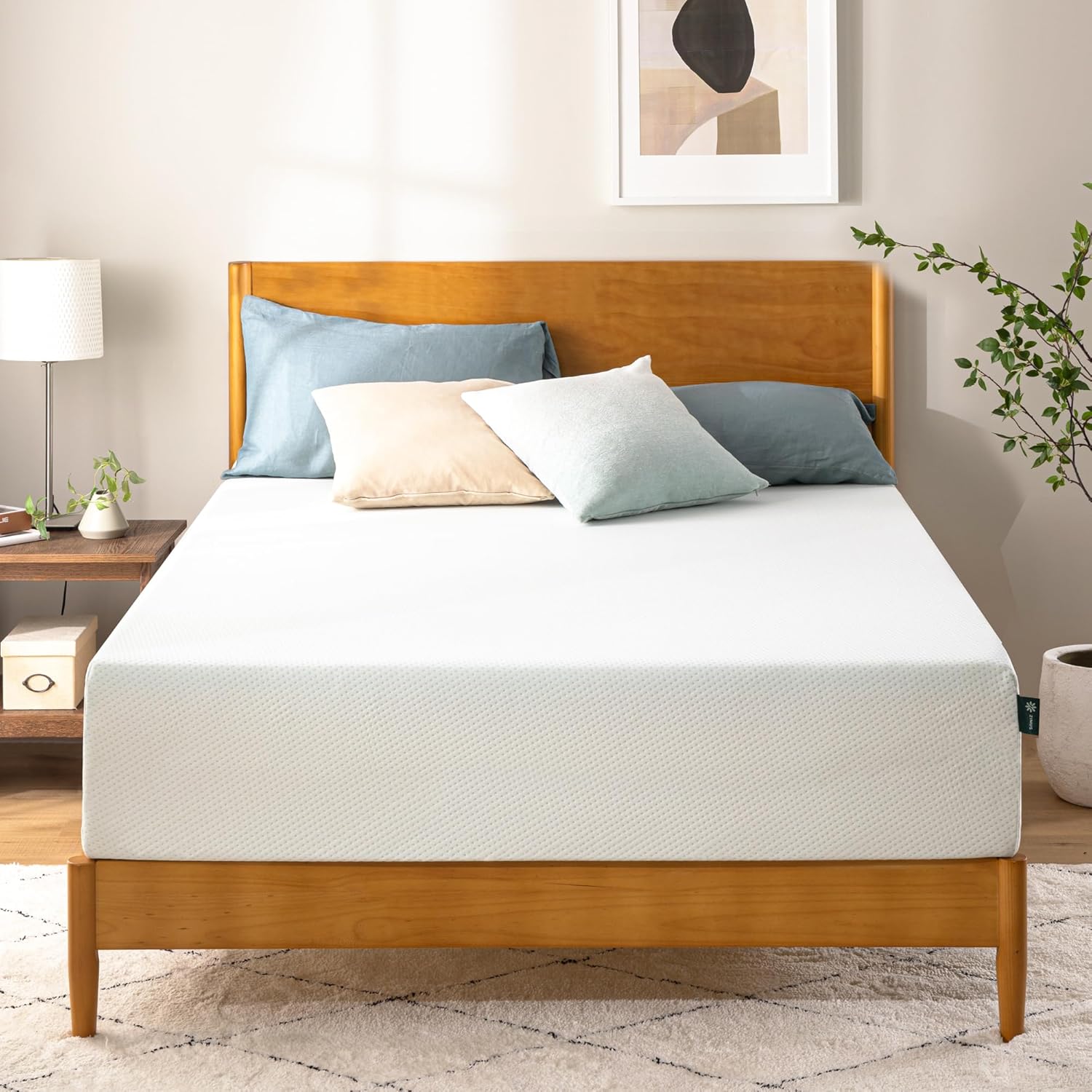 Zinus Green Tea Memory Foam Mattress - Queen Size