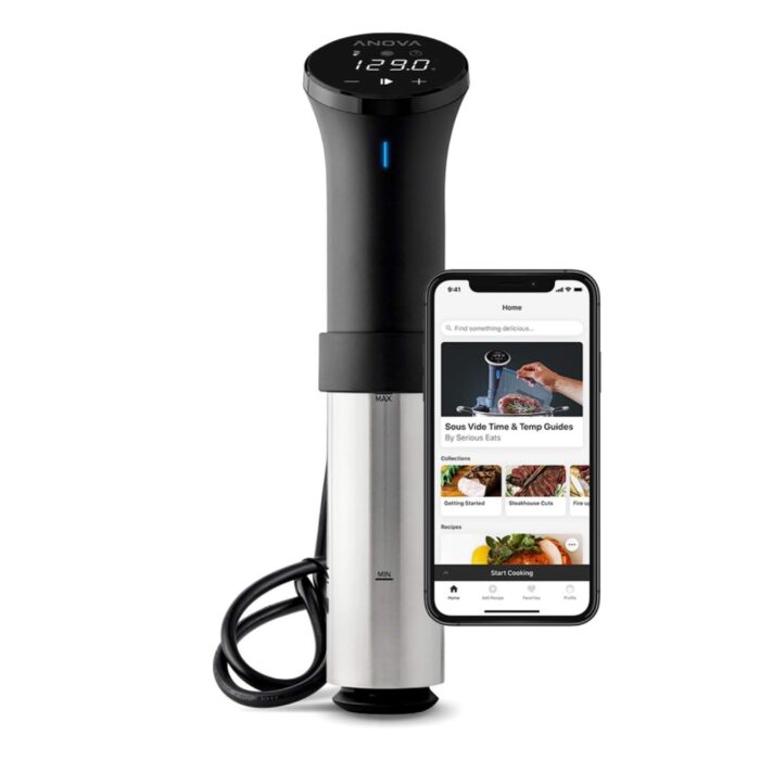 Anova Culinary Sous Vide Precision Cooker 2.0 (WiFi), 1000 Watts