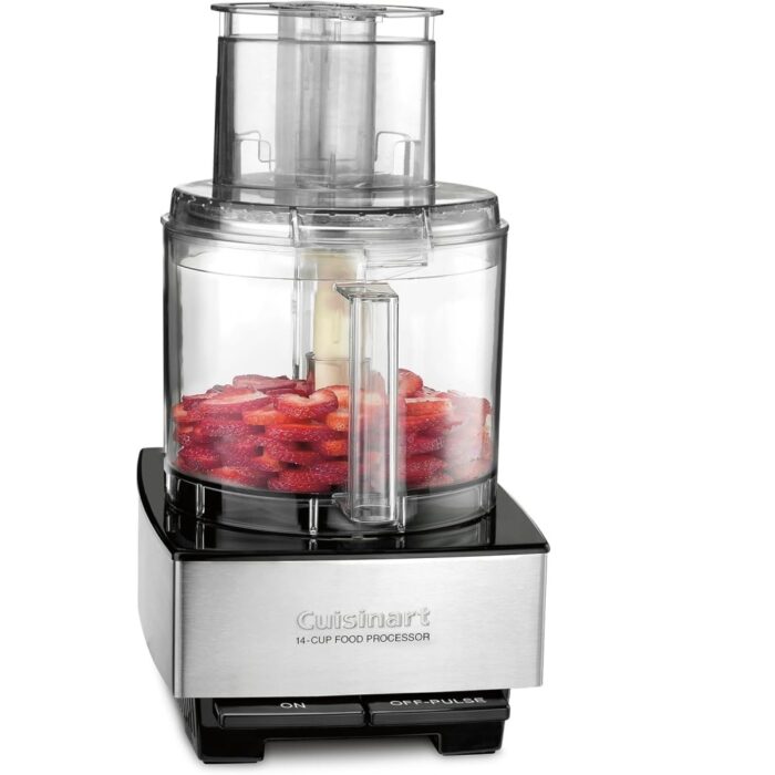 Cuisinart Food Processor 14-Cup Vegetable Chopper for Mincing, Dicing, Shredding, Puree & Kneading Dough, Stainless Steel, DFP-14BCNY copy