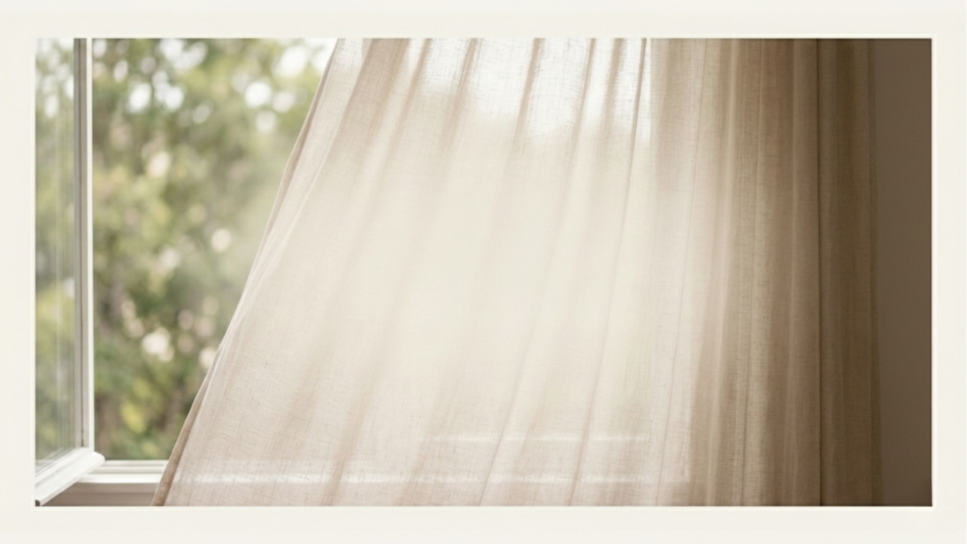 Cozy living room ideas with natural light, sheer curtains, and a calm atmosphere that feels restful.