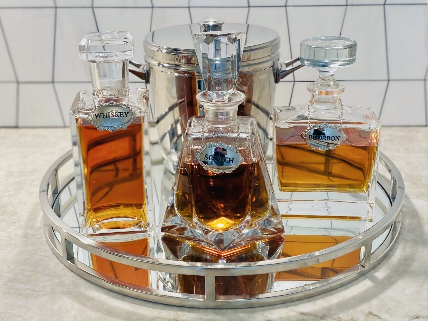 How to Setup a Bar Cart (That Guests Actually Use)